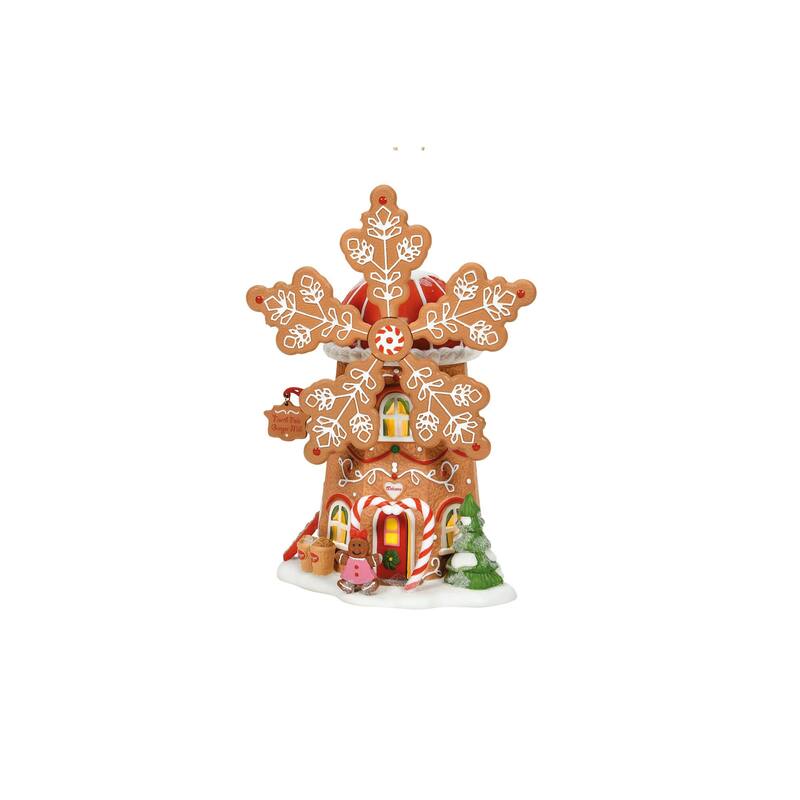 Dept 56 Gingerbread Cookie Mill Christmas Figure