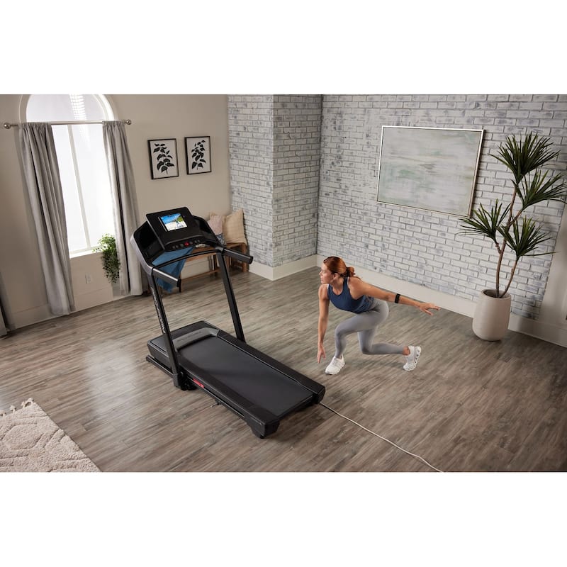 ProForm Carbon TL; Treadmill for Walking and Running with 5" Display, Built-In Tablet Holder and SpaceSaver Design
