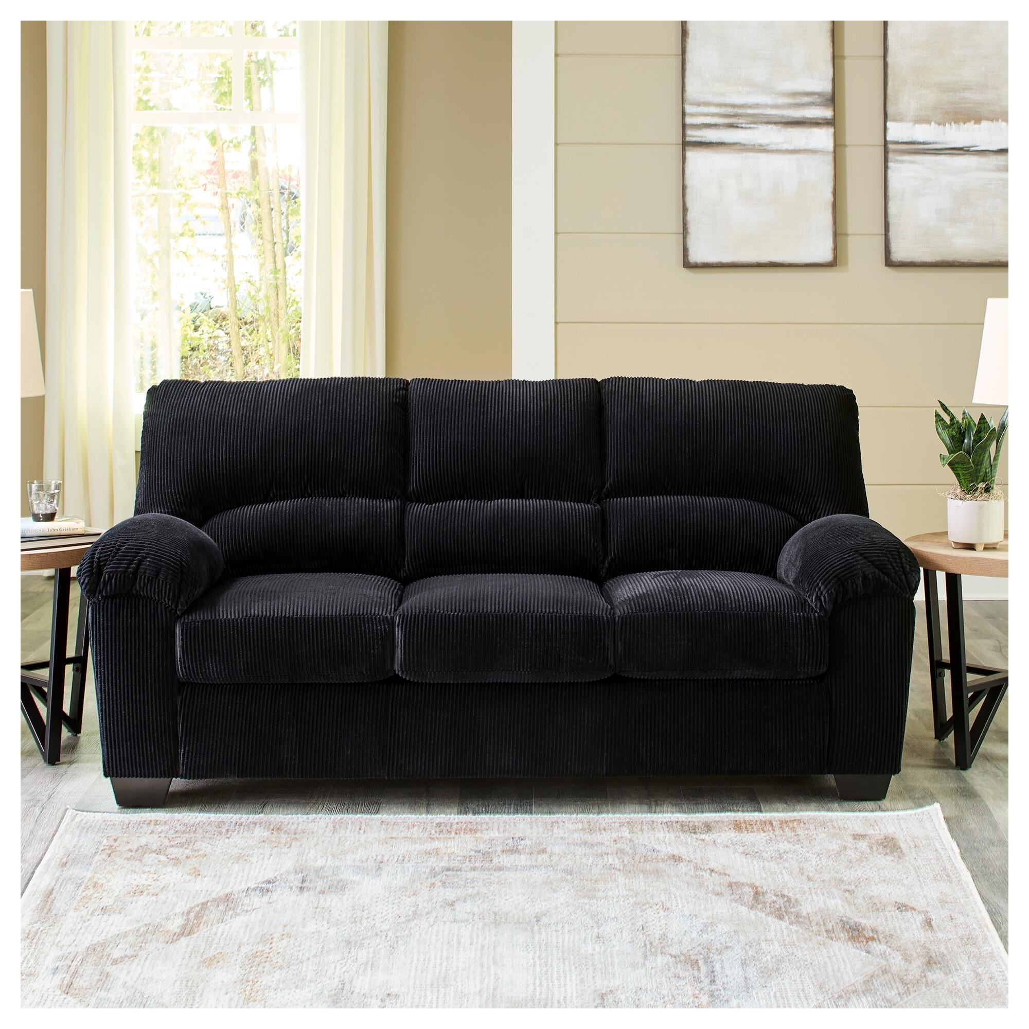 Signature Design by Ashley SimpleJoy Sofa - 83"W x 38"D x 40"H