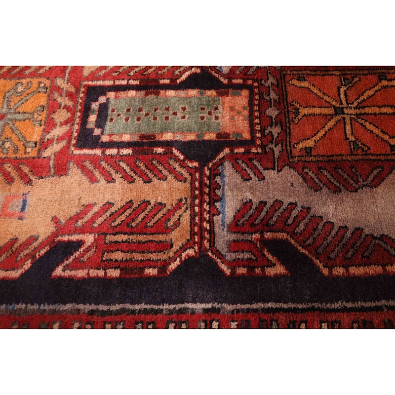 ECARPETGALLERY Hand-knotted Konya Anatolian Dark Navy Wool Rug - 2'11 x 9'7