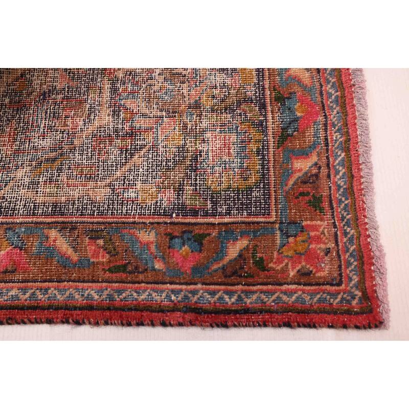 ECARPETGALLERY Hand-knotted Antalya Vintage Red Wool Rug - 9'8 x 12'1