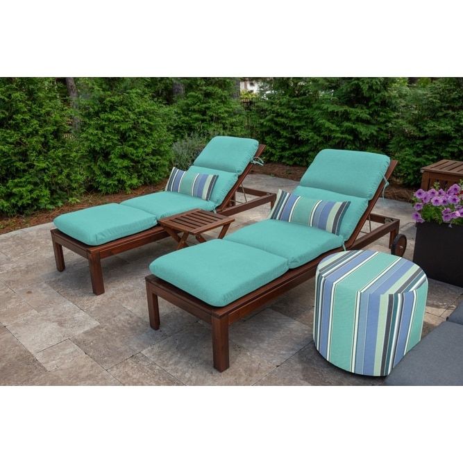74 inch chaise lounge best sale cushion