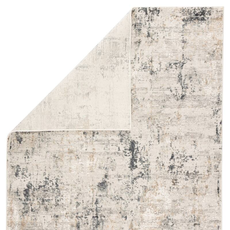 Olly Power-loomed Abstract Area Rug