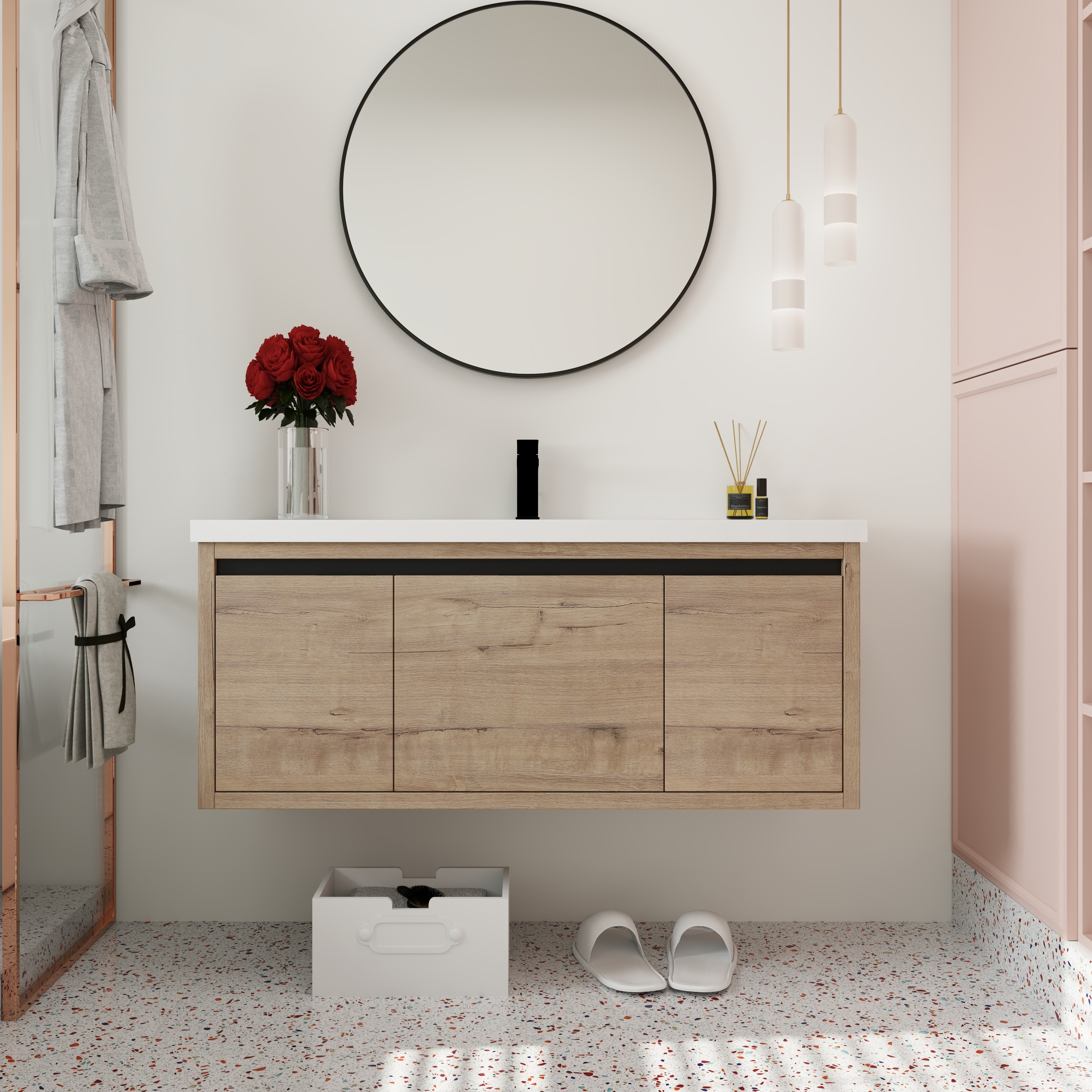30 inch shop floating vanity