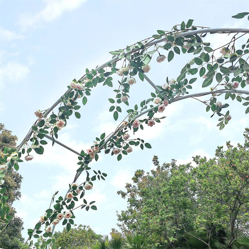 Metal Garden Arch Trellis,Adjustable Arbor Trellis