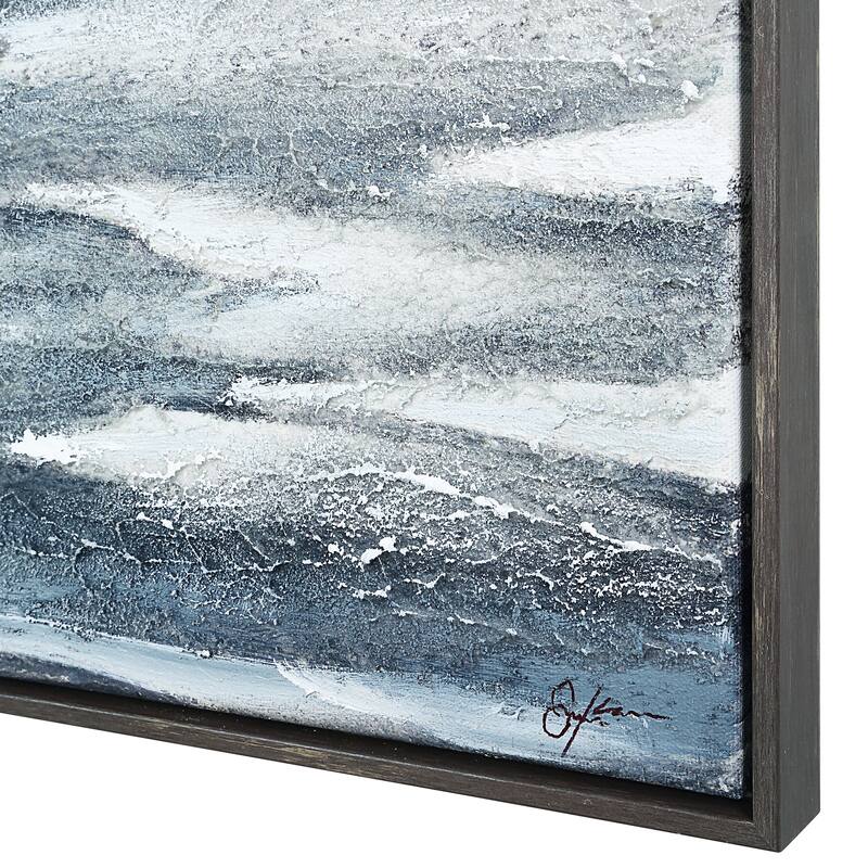 Mare 30" H x 60" W Canvas Art, Blue