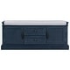 preview thumbnail 44 of 48, Storage Bench with 2 Drawers and 2 Cabinets, Shoe Bench with Removable Cushion for Living Room