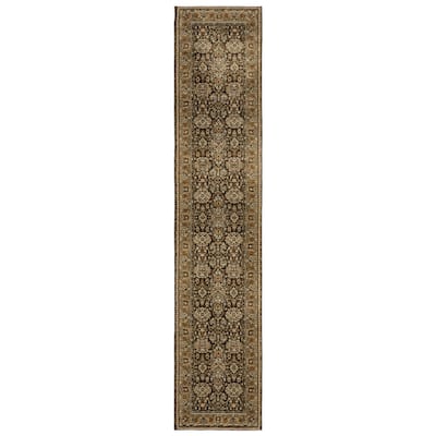 Style Haven Adalynn Bordered Traditional Brown/ Gold Area Rug