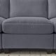 preview thumbnail 61 of 96, Modern Couduroy Modular Sectional Sofa Couch with Ottoman for Living Room