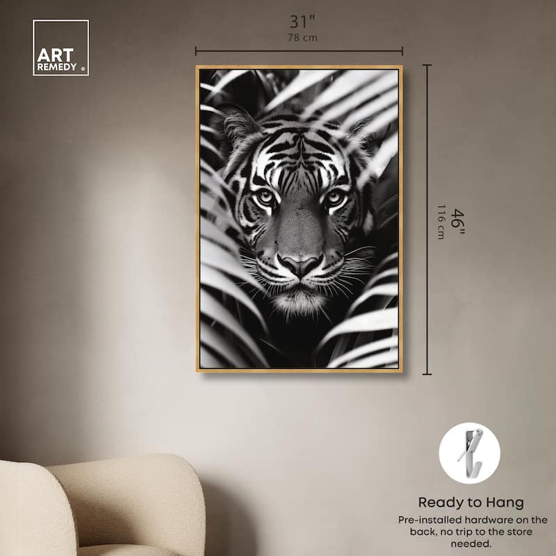 Hunter's Eyes Canvas by Art Remedy