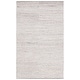 preview thumbnail 14 of 32, Martha Stewart by SAFAVIEH Handmade Lisaveta Modern Wool Rug 5' x 8' - Ivory/Light Grey - Rectangle