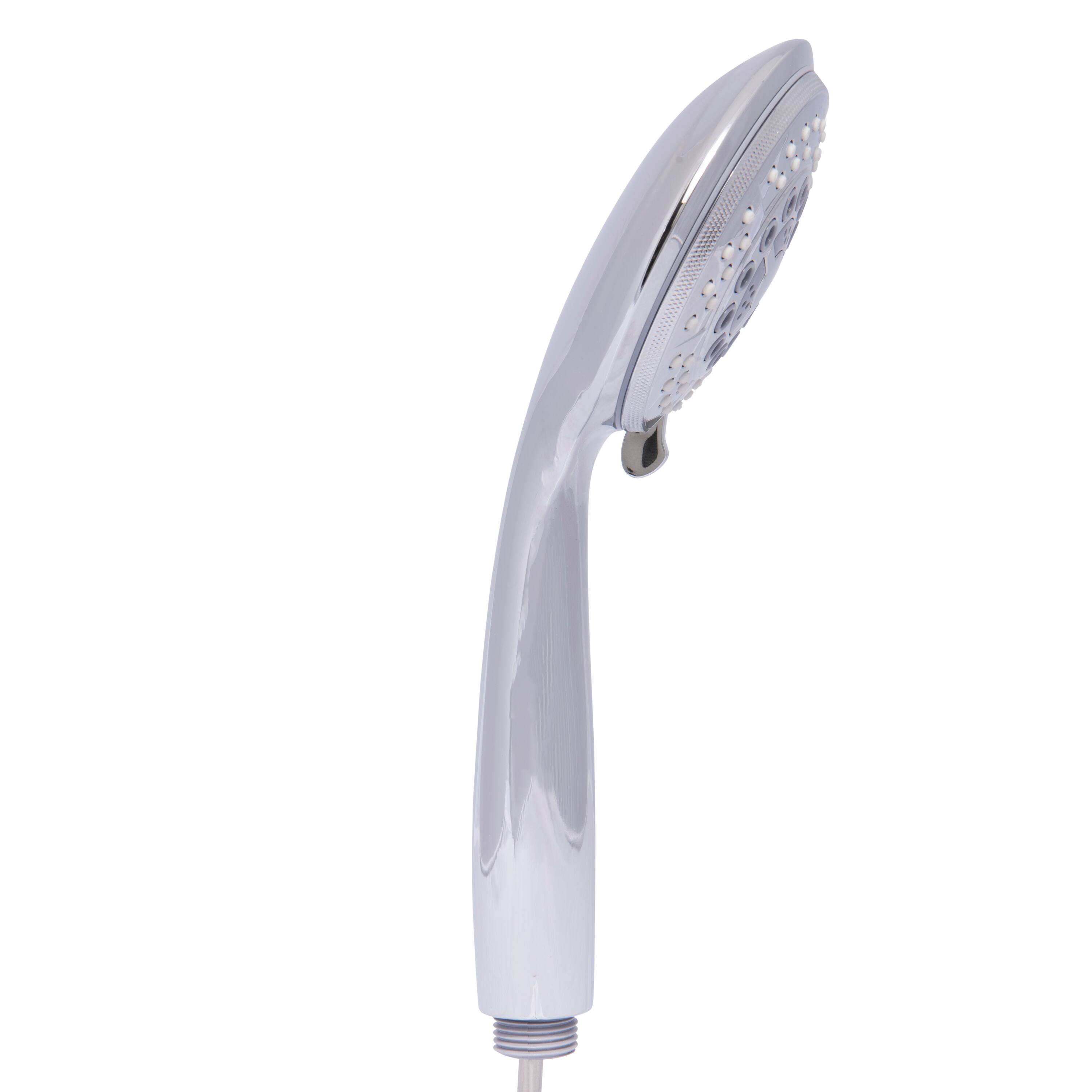 Bath Bliss 5 Function Luxury Dual Shower Head in Chrome 3.93" Rd x 9.5" Bed Bath & Beyond