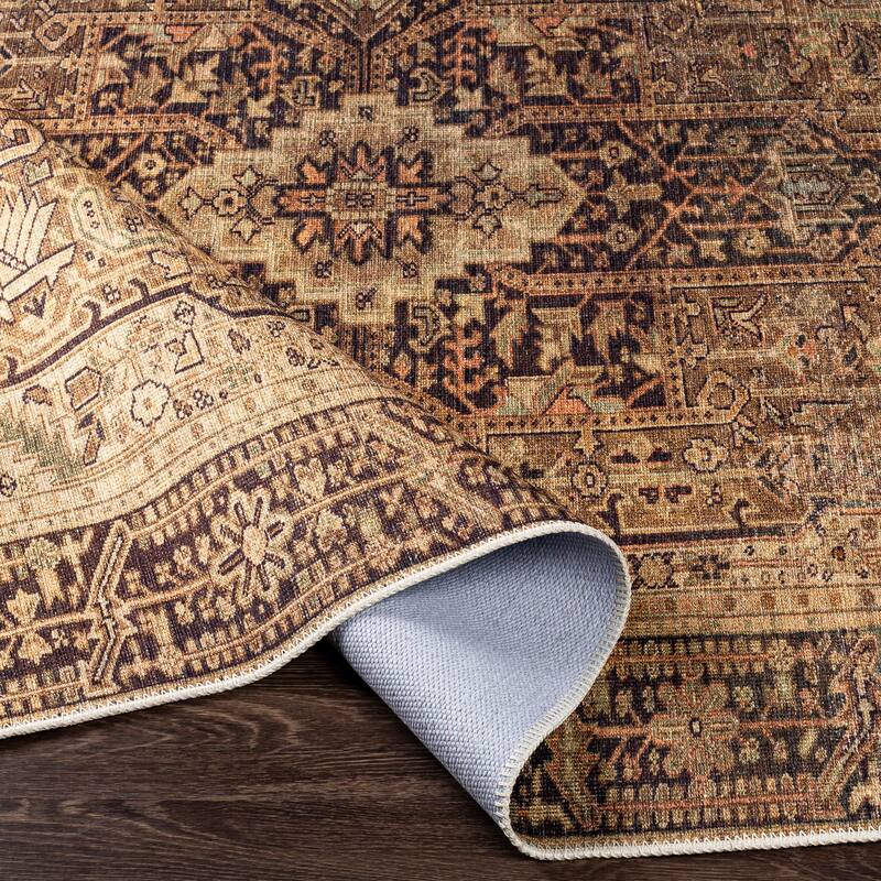 Artistic Weavers Cortland Machine Washable Vintage Medallion Area Rug