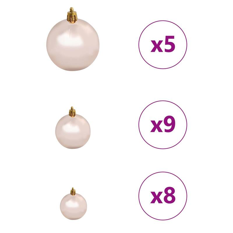 vidaXL Christmas Tree Party Decoration Artificial Slim Tree with Stand PVC