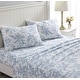 preview thumbnail 26 of 92, Laura Ashley Printed Cotton Flannel Sheet Set