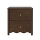 preview thumbnail 8 of 48, Max and Lily Sutton 2 Drawer Nightstand