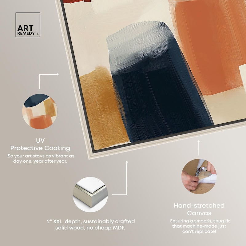 Sienna Shift Canvas by Art Remedy
