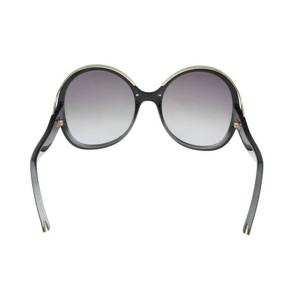 Shop Chloe Ce713s 2 Gradient Black Cat Eye Sunglasses 61 20 135