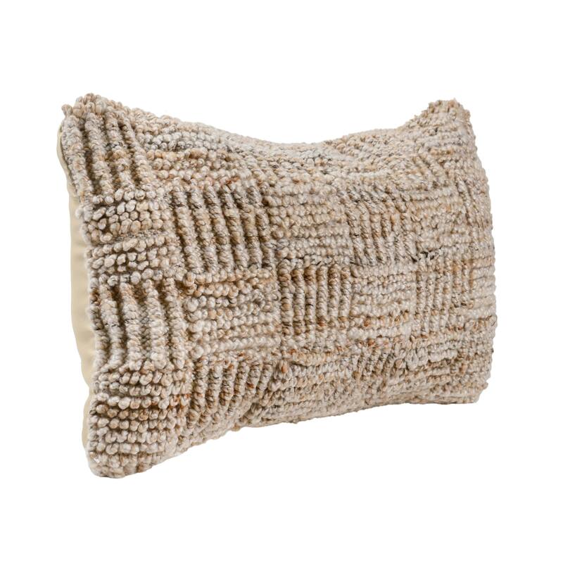 Villa by Classic Home Shades 14"x26" Recycled Fabric Throw Pillow