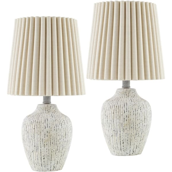 Livabliss Pines Global Accent Table Lamp (Set of 2)