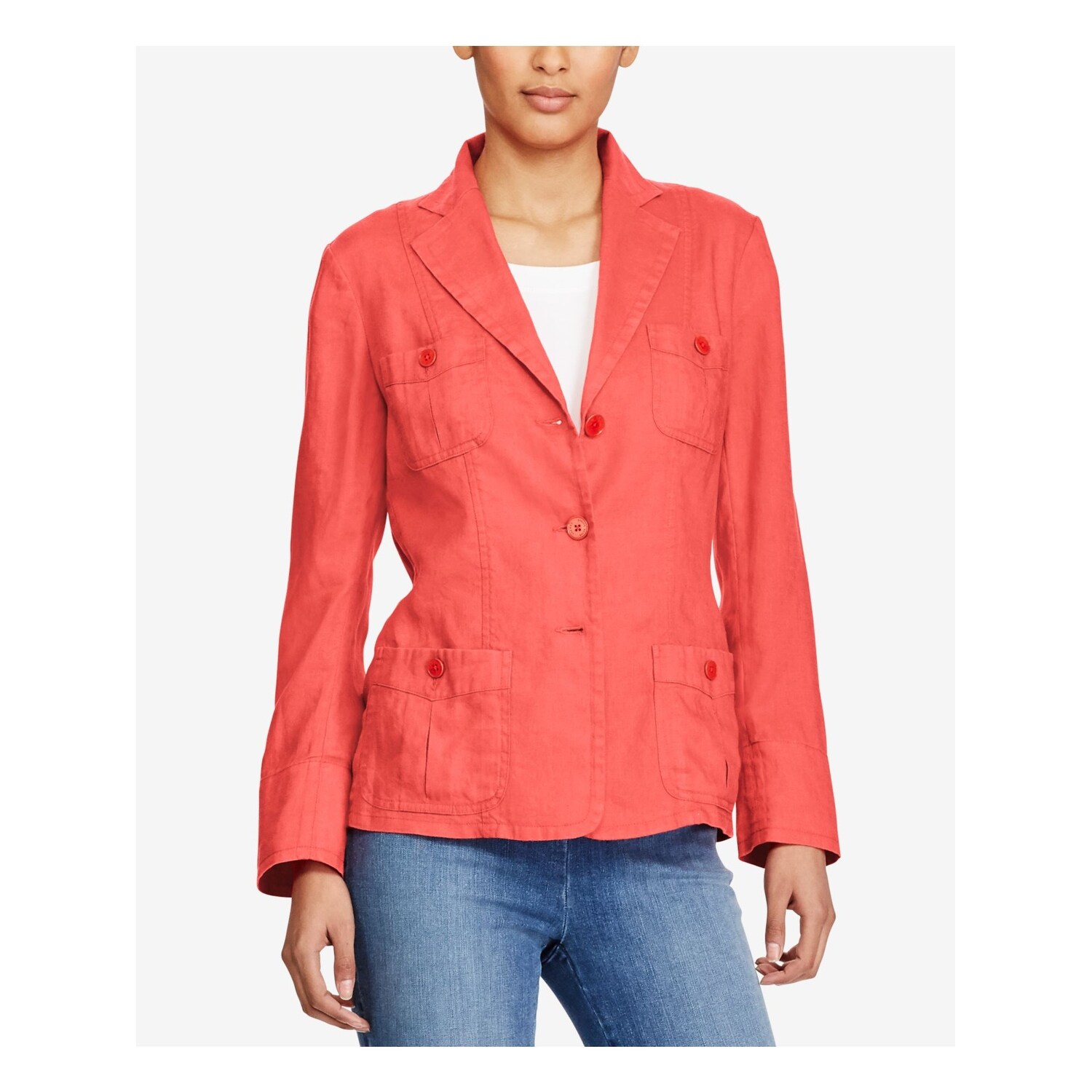 ralph lauren red blazer