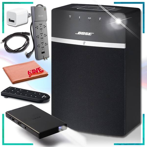 Bose Soundtouch 10 Wireless Music System Black With Sony Mobile Projector Movie Night Bundle Overstock Bose Soundtouch 10 Wireless Music System Black With Sony Mobile Projector Movie Night Bundle Overstock