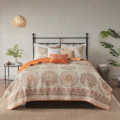 Madison Park Curtner 6-piece Quilted Coverlet Set