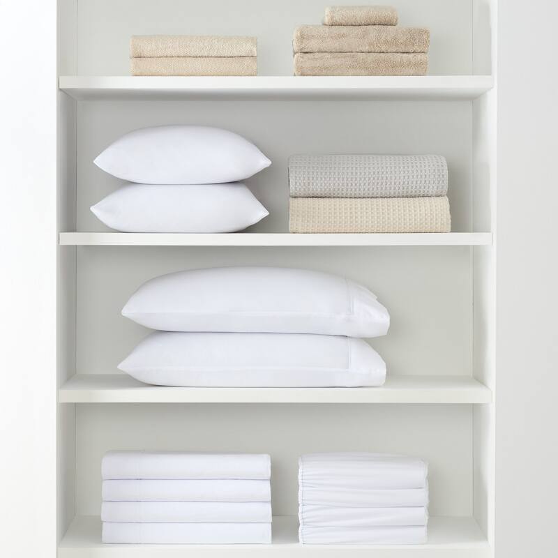 Host & Home Sateen Fitted Bed Sheets - Pack of 6 - 300 Thread Count