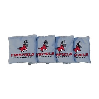 Fairfield Stags Black Cornhole Bags