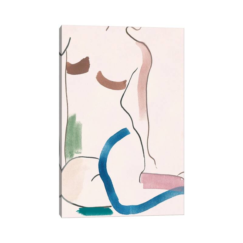 iCanvas "Seated Female Figure V" by Melissa Wang Canvas Print