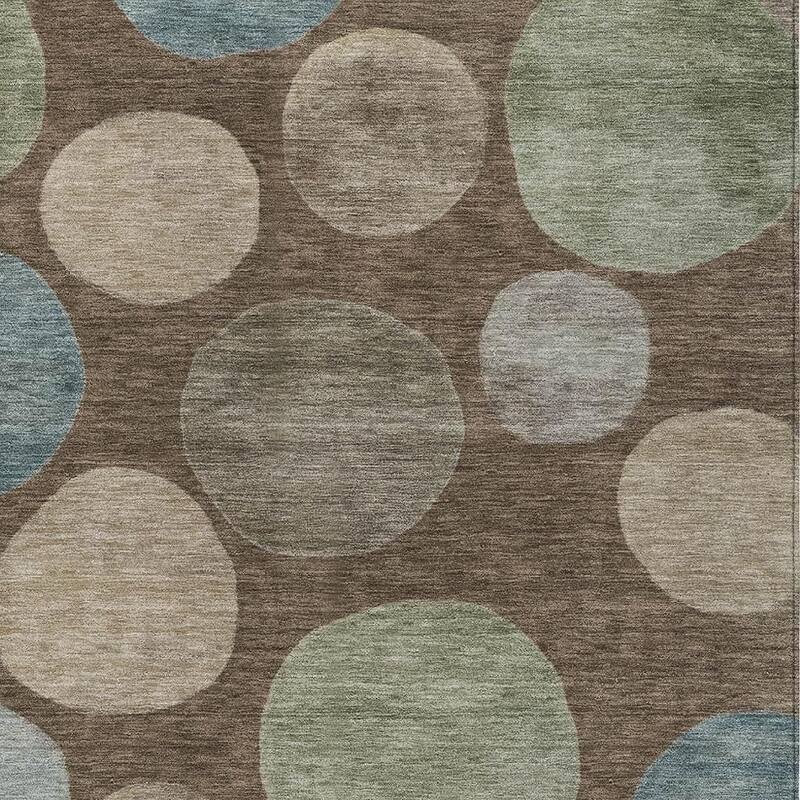 HomeRoots Geometric Transitional Rectangle Outdoor Rug