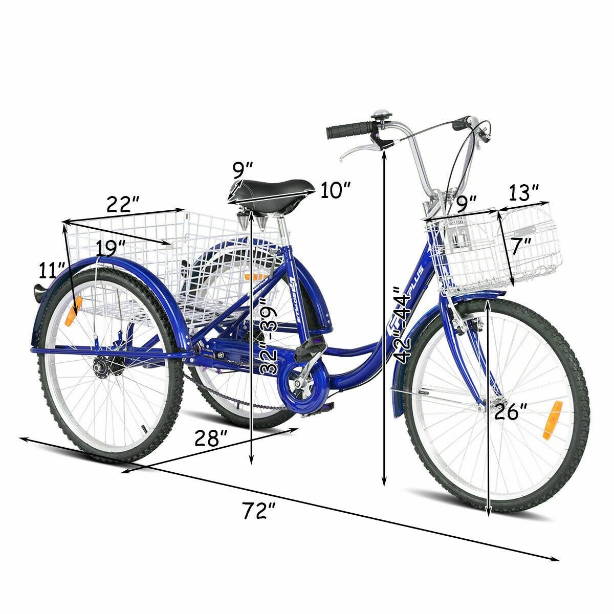 26 bike is for what height
