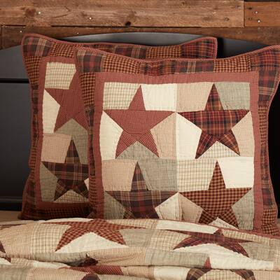 Abilene Star Quilted Euro Sham