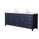 Option Dark Blue / White Quartz Top / Brushed Nickel