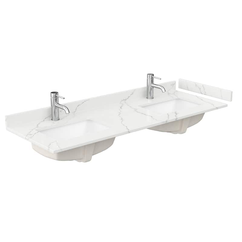 Wyndham Collection WCV232360D-QTZ-UNSM58 Avery 60" Free Standing
