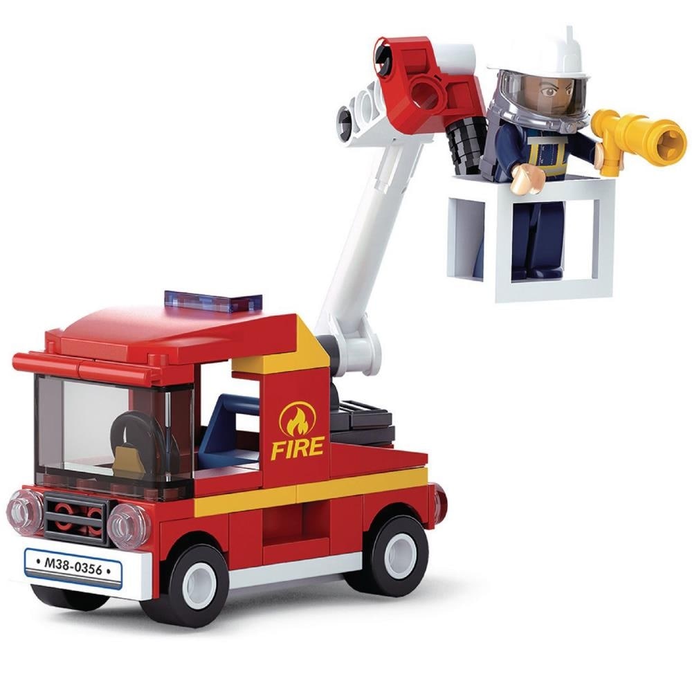 Fire store truck blocks