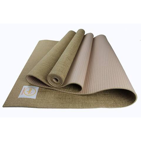 Jute Premium Eco Yoga Mat & Foot Massager (7.5cm x 17.5cm) (1720)