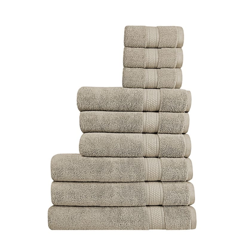 A1HC Bath Towel Sets, 100% Ring Spun Cotton, Zero Twist, Highly Absorbent, 500 GSM Low Lint, Quick Drying Bathroom Towel Sets
