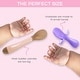 preview thumbnail 6 of 6, Grabease Baby Spoons Baby Led Weaning Supplies Toddler Forks, 2 Sets, Blush and Lavender