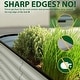 preview thumbnail 14 of 39, VEIKOUS 24''H Galvanized Raised Garden Bed, Durable Outdoor Planter Box with Rust-Resistant Steel