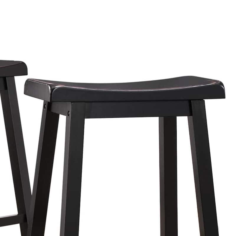 Salvador Saddle Seat Counter Stool (Set of 2) by iNSPIRE Q Bold