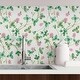 Green Leaf Peel and Stick Removable Wallpaper 4160 - Bed Bath & Beyond ...