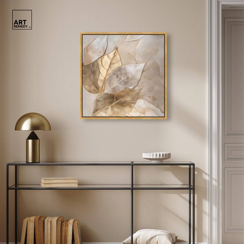 Golden Boughs Canvas by Art Remedy