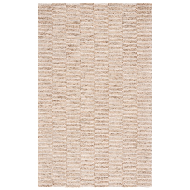 SAFAVIEH Hand-Tufted Ebony Eiliv Modern & Contemporary Wool Rug