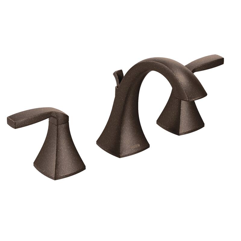 Moen TV6905 Voss 1.2 GPM Widespread Bathroom Faucet with Pop-Up Drain - Oil Rubbed Bronze