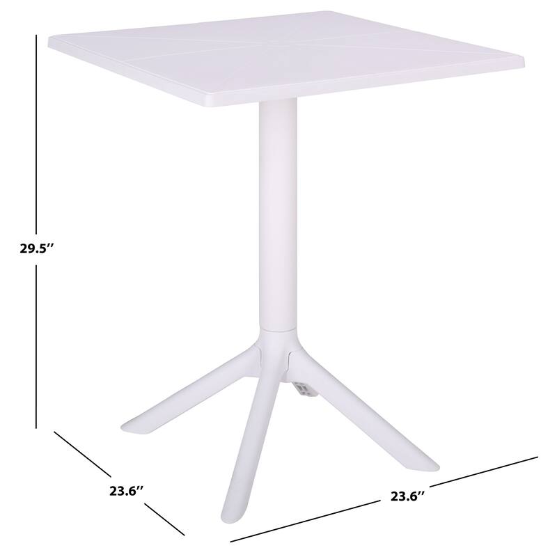 SAFAVIEH Outdoor Living Stella Square Bistro Table - 24"W x 24"D x 30"H
