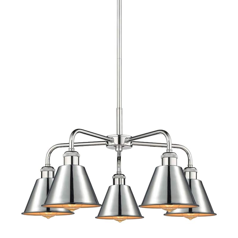 Innovations Lighting 516-5CR-14-25 Ballston Chandelier Ballston 5 - Polished Chrome