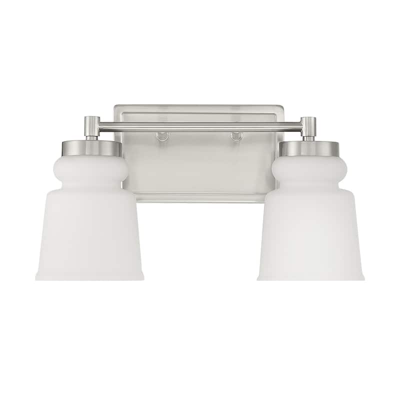 Meridian M80057 2 Light 15" Wide Bathroom Vanity Light