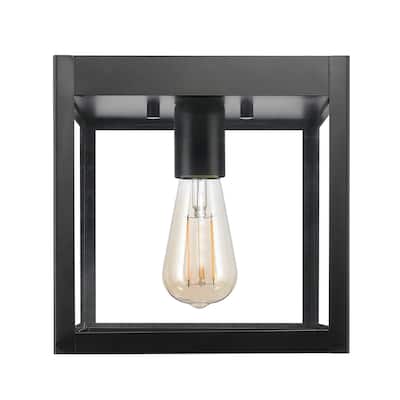 Globe Electric 91005230 Sasha 8" Wide Flush Mount Square Outdoor