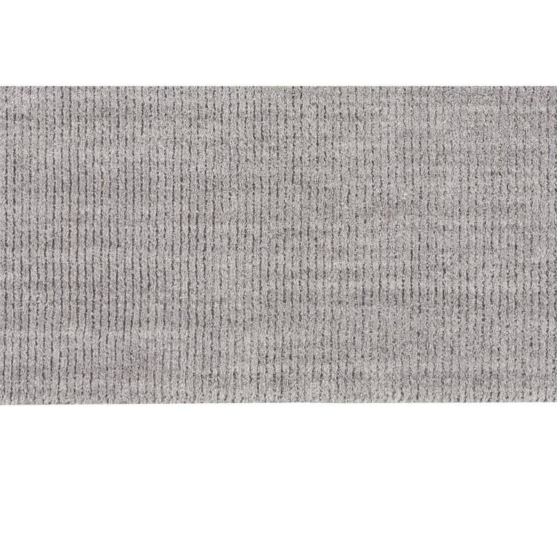 Calvin Klein Ridge Modern High Low Ribbed Area Rug